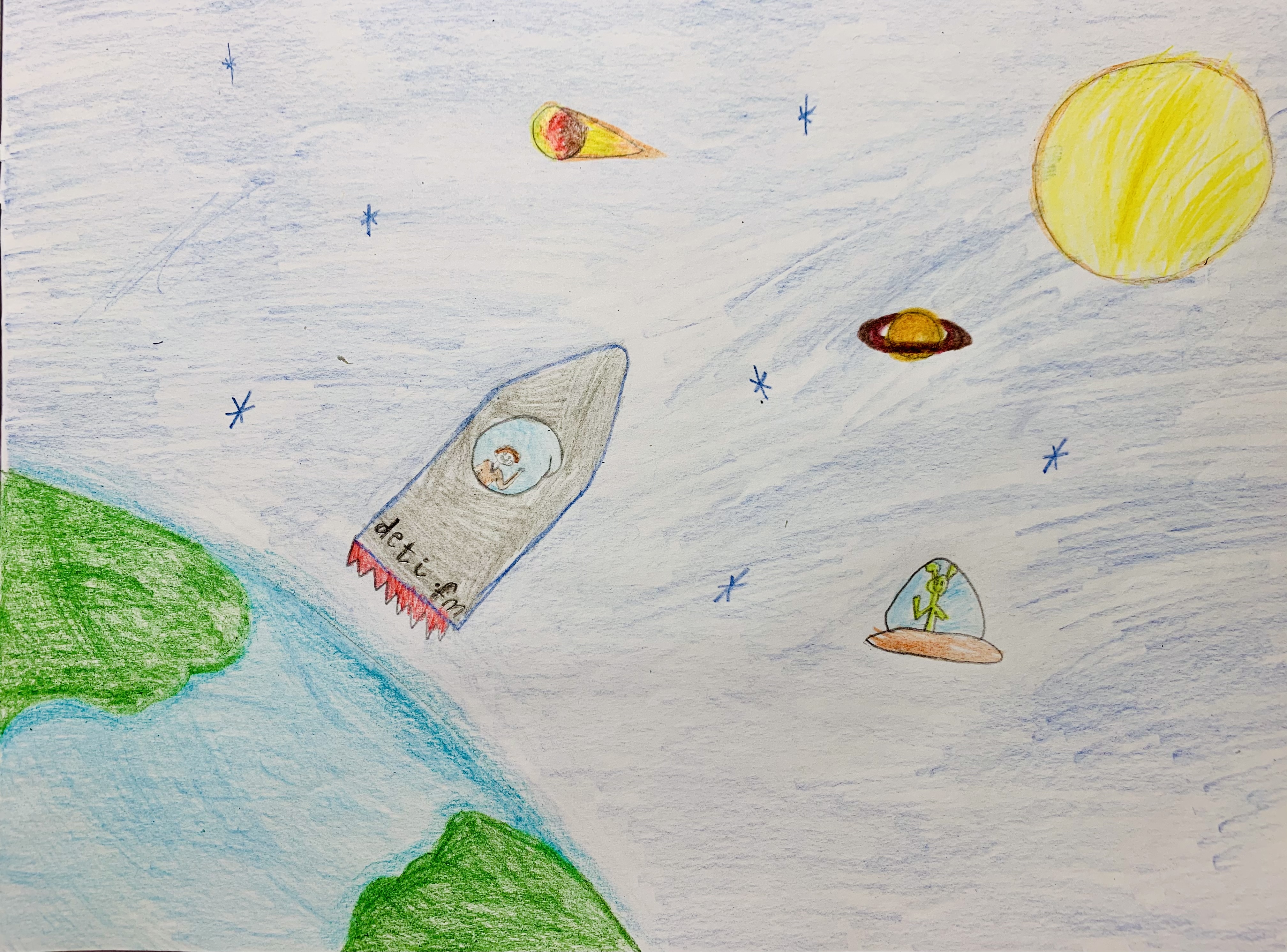 Рисунок участника София Щелокова, 7 лет