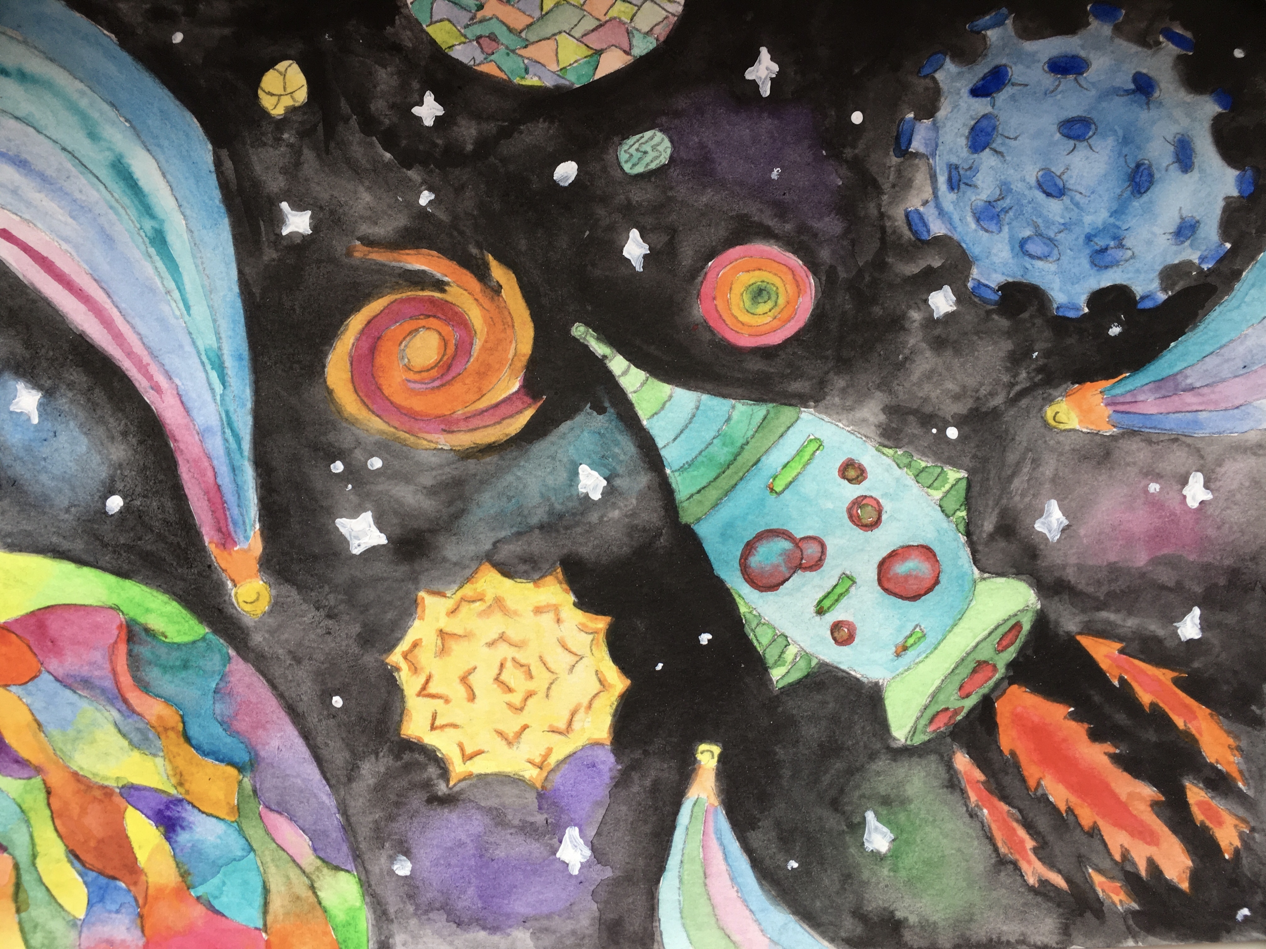 Рисунок участника Анастасия Петина, 13