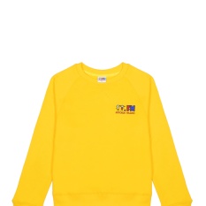 Толстовка с логотипом Детского радио (жёлтая)