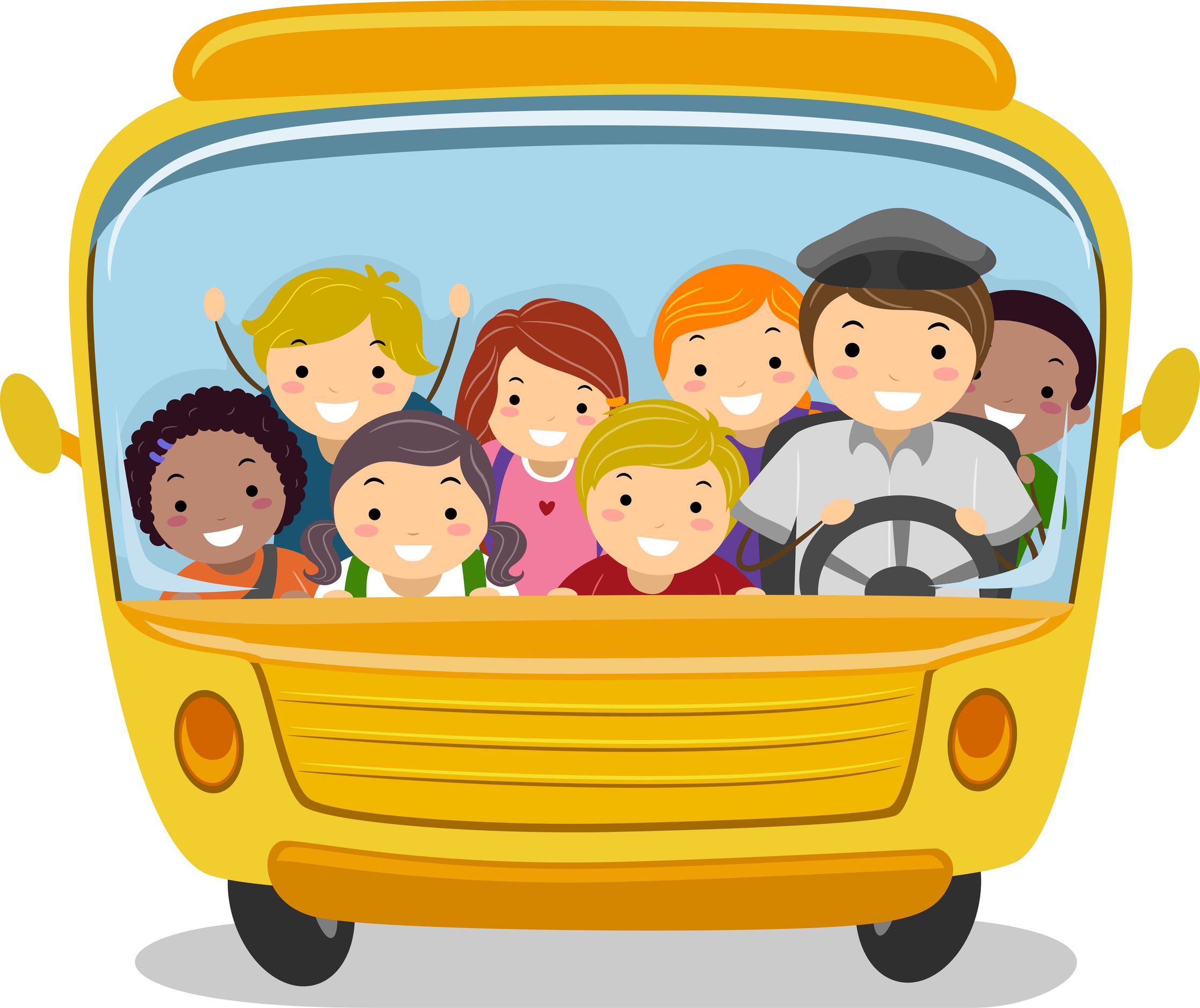 Дети пассажиры автобуса